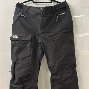 Women’s Size L Northface Black Ski Pantss